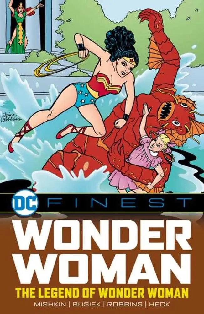 Wonder Woman comic book from DC Finest Wonder Woman The Legend Of Wonder Woman TP showcasing woman stories