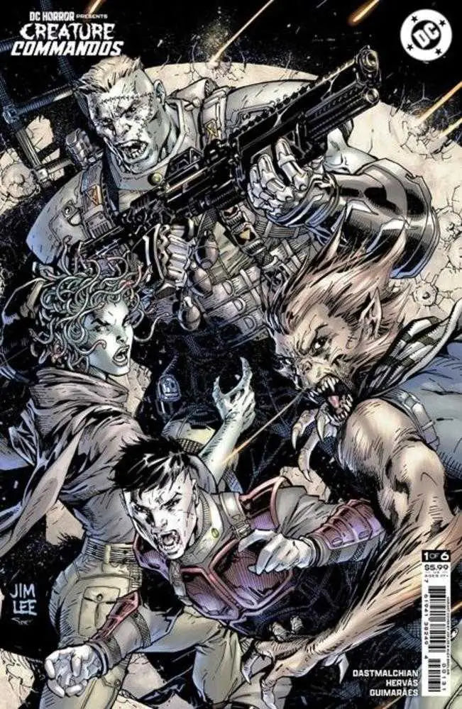 DC Horror Presents Creature Commandos #1 (Of 6) Cover C Jim Lee Card Stock Variant (Mature) - Comic Book