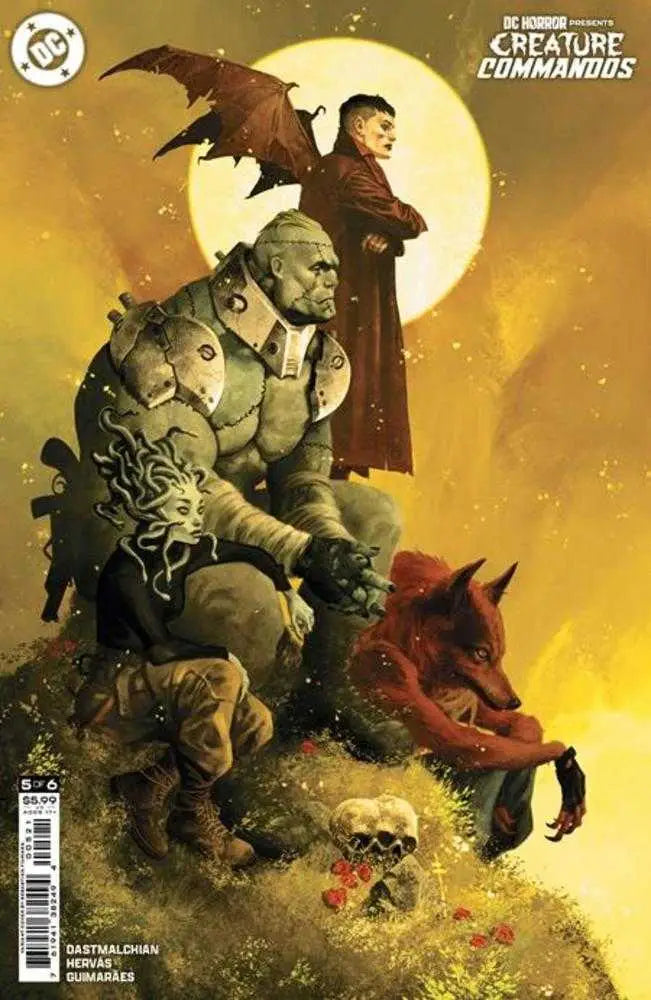 Creature Commandos comic book cover from DC Horror Presents Creature Commandos #5