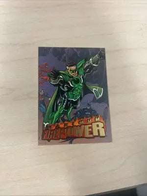 Comic book card from DC Insert Card Firepower Maximum Firepower 17 of 20