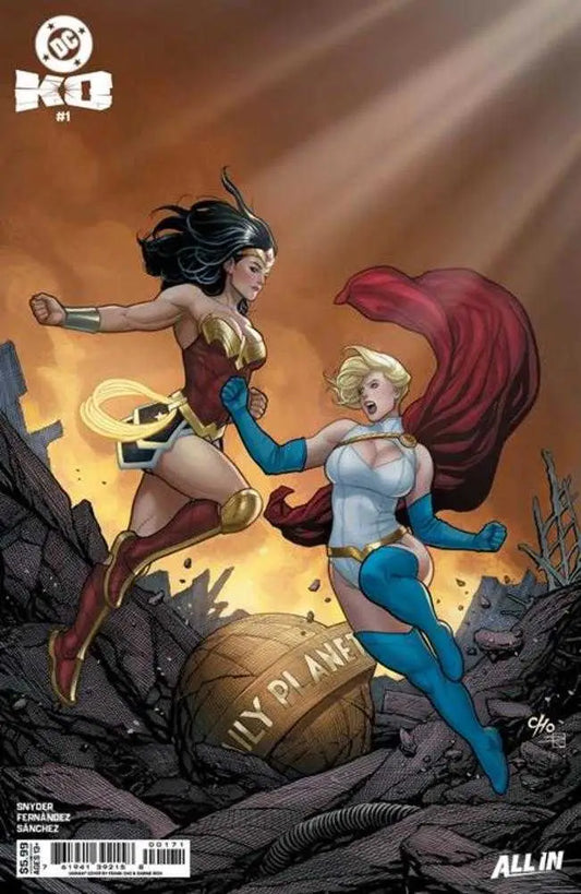 DC K.O. #1 (Of 5) Cover D Frank Cho Card Stock Variant - Comic Book