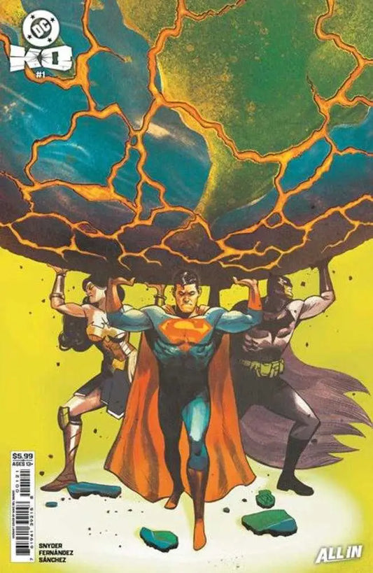 DC K.O. #1 (Of 5) Cover F Mike Del Mundo Card Stock Variant - Comic Book