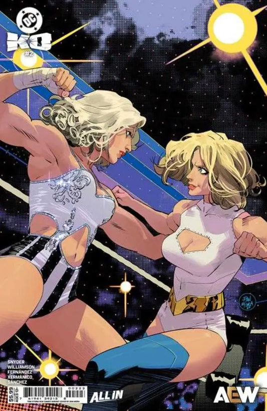 DC K.O. #2 (Of 5) Cover I Dan Mora Aew Cameo Card Stock Variant - Comics