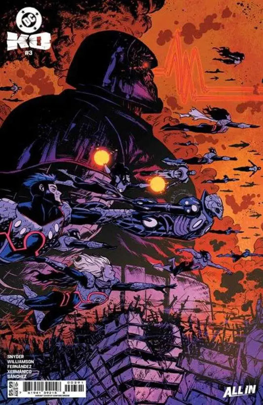 DC K.O. #3 (Of 5) Cover F Sanford Greene Darkseid Card Stock Variant - Comic Book