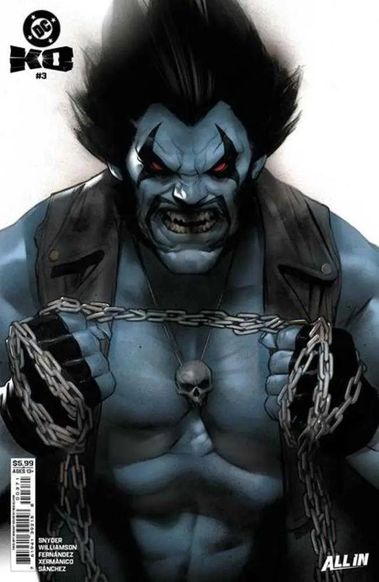 DC K.O. #3 (Of 5) Cover H Ben Oliver Face Off Card Stock Variant - Comic Book