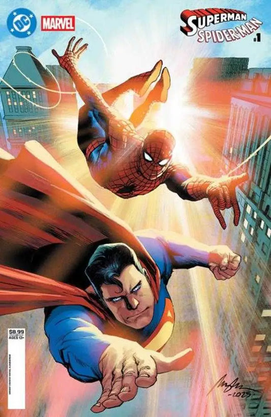 DC Marvel Superman Spider-Man #1 (One Shot) Cover C Rafael Albuquerque Card Stock Variant - Comic Book
