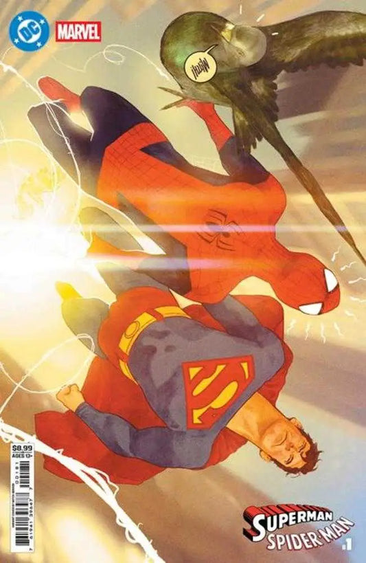 DC Marvel Superman Spider-Man #1 (One Shot) Cover H Mitch Gerads Card Stock Variant - Comic Book