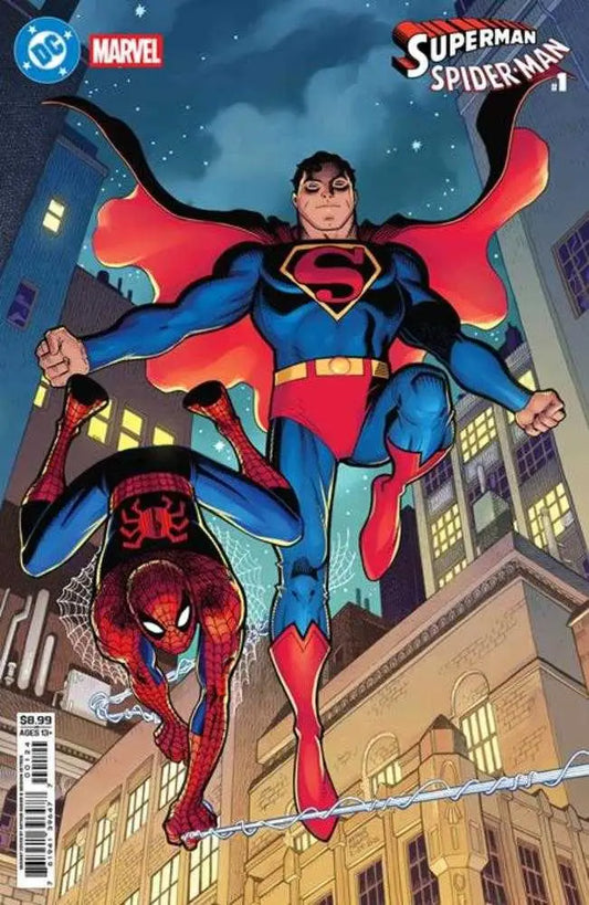 DC Marvel Superman Spider-Man #1 (One Shot) Cover L Arthur Adams Card Stock Variant - Comic Book