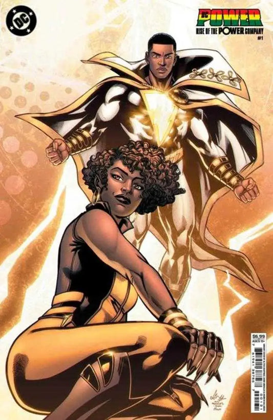 Comic book cover of DC Power Rise of the Power Company featuring Ray-Anthony Height