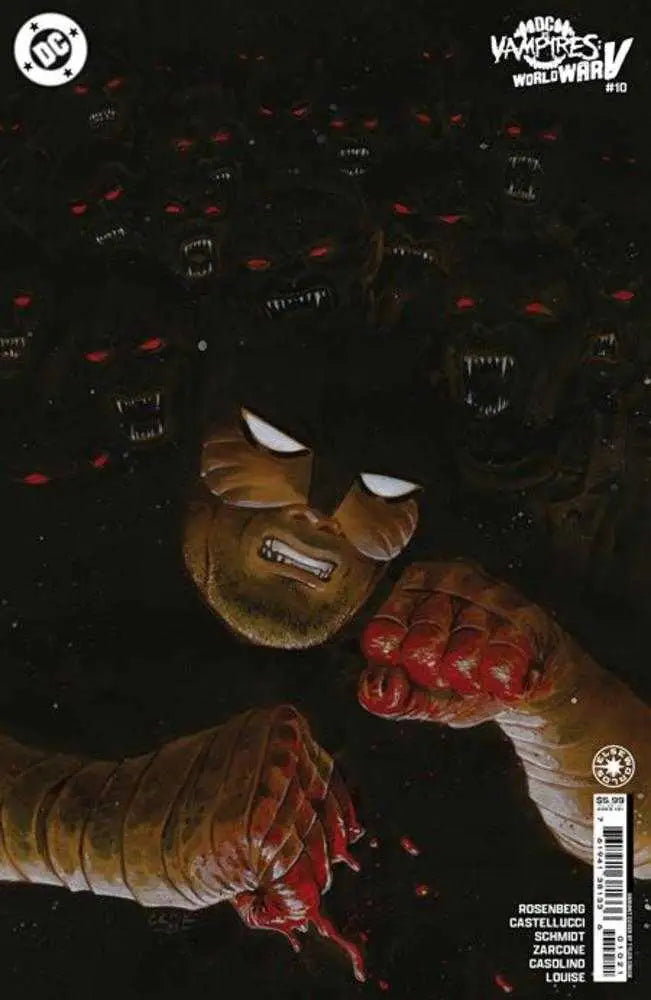 Comic book cover DC vs Vampires World War V #10 Cover C Tyler Crook variant