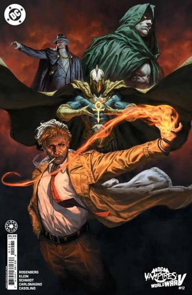 DC vs Vampires World War V #12 (Of 12) Cover C Dat Phan Card Stock Variant - Comic Book