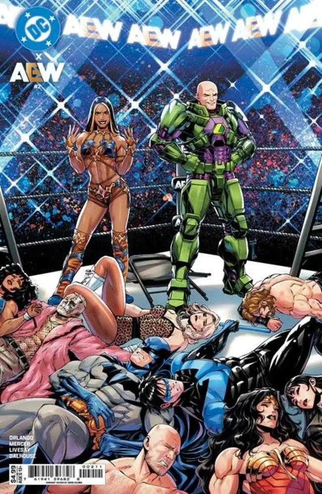 DC X Aew #2 (Of 2) Cover A Serg Acuna - Back Issues