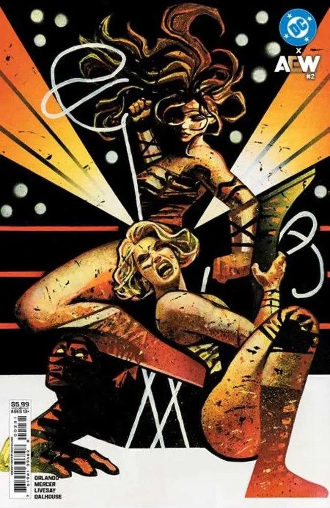 DC X Aew #2 (Of 2) Cover C Gian Galang Card Stock Variant - Back Issues