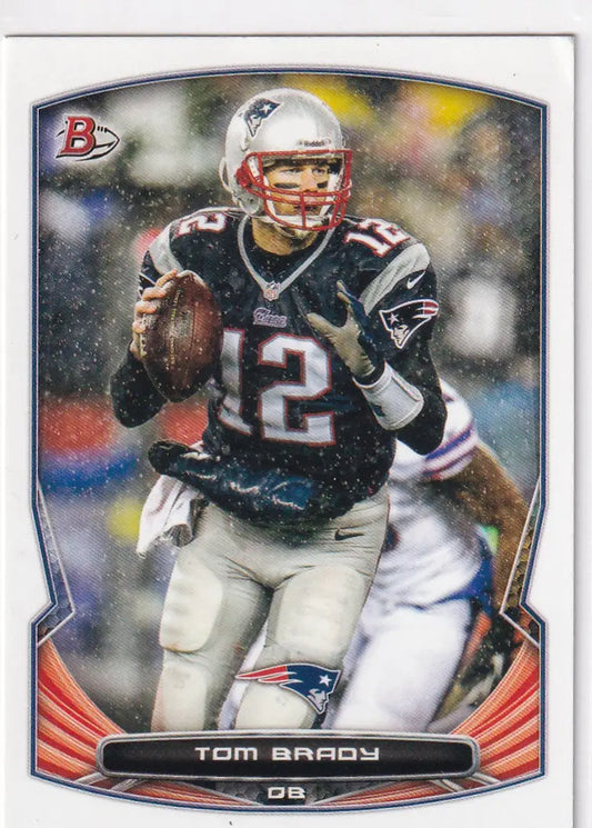 2014 TOPPS BOWMAN #56 TOM BRADY- NEW ENGLAND PATRIOTS