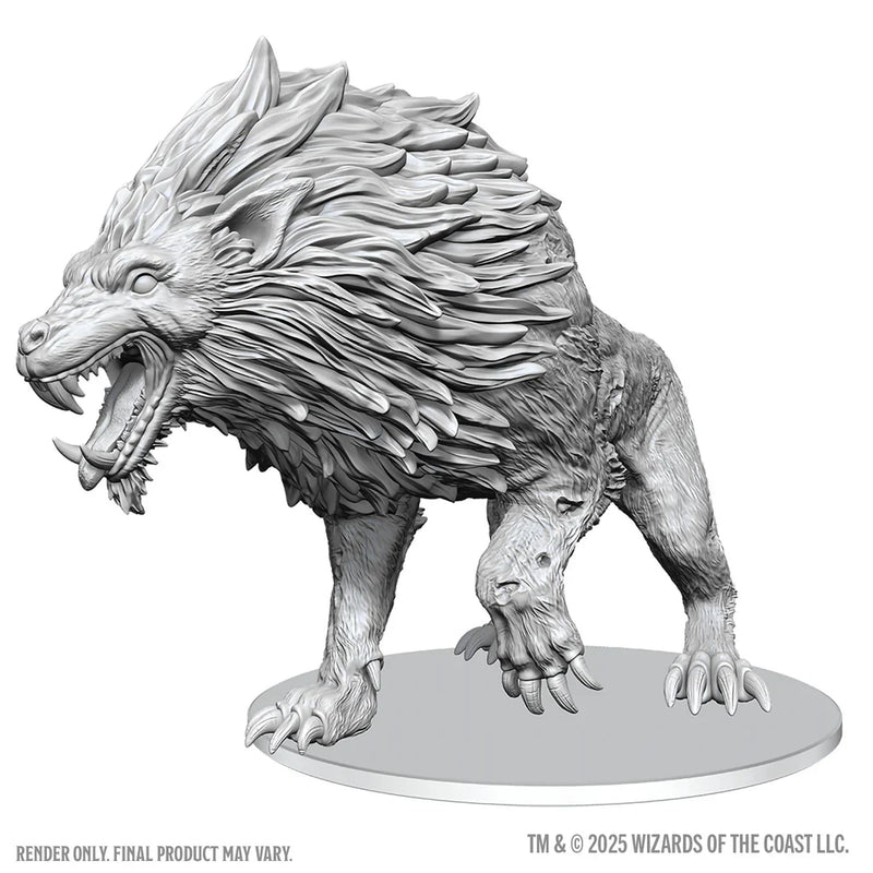 Nolzur's Marvelous Miniatures - Unpainted: Dire Worg