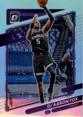 De’Aaron Fox - 2021-22 Donruss Optic - #85 - Holo Basketball - Basketball Card Single
