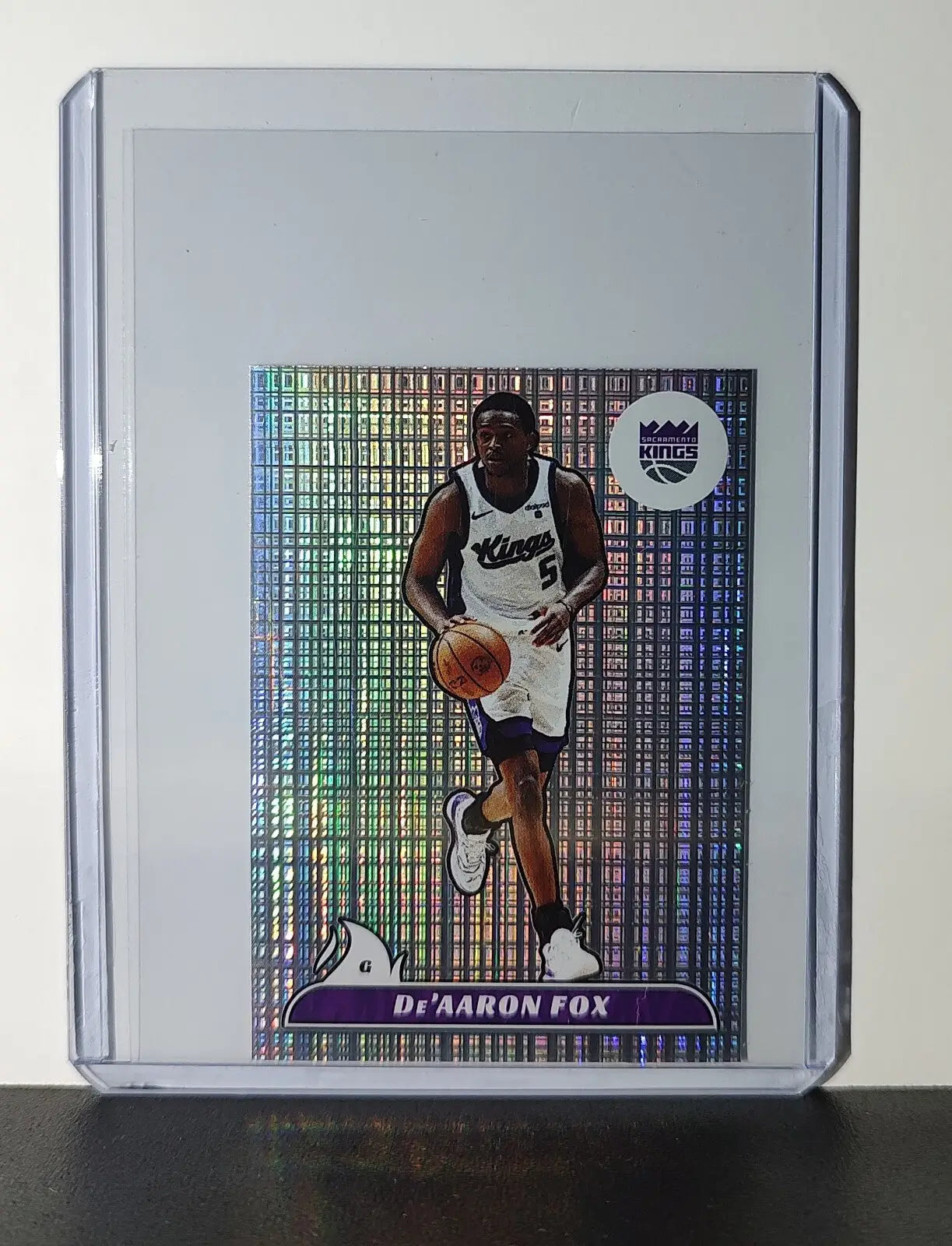 De’Aaron Fox 2024-25 Panini NBA #462 Foil Sticker Card Sacramento Kings - Basketball Card Single