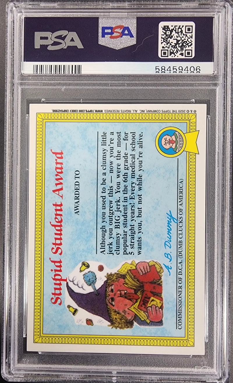 Dead Ted 2020 Topps Garbage Pail Kids Sapphire #5a PSA 10 Gem Mint 9406 - Non-Sports Card Single