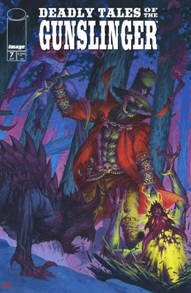 Comic book cover of Deadly Tales Of The Gunslinger Spawn #7 by Gianenrico Bonacorsi