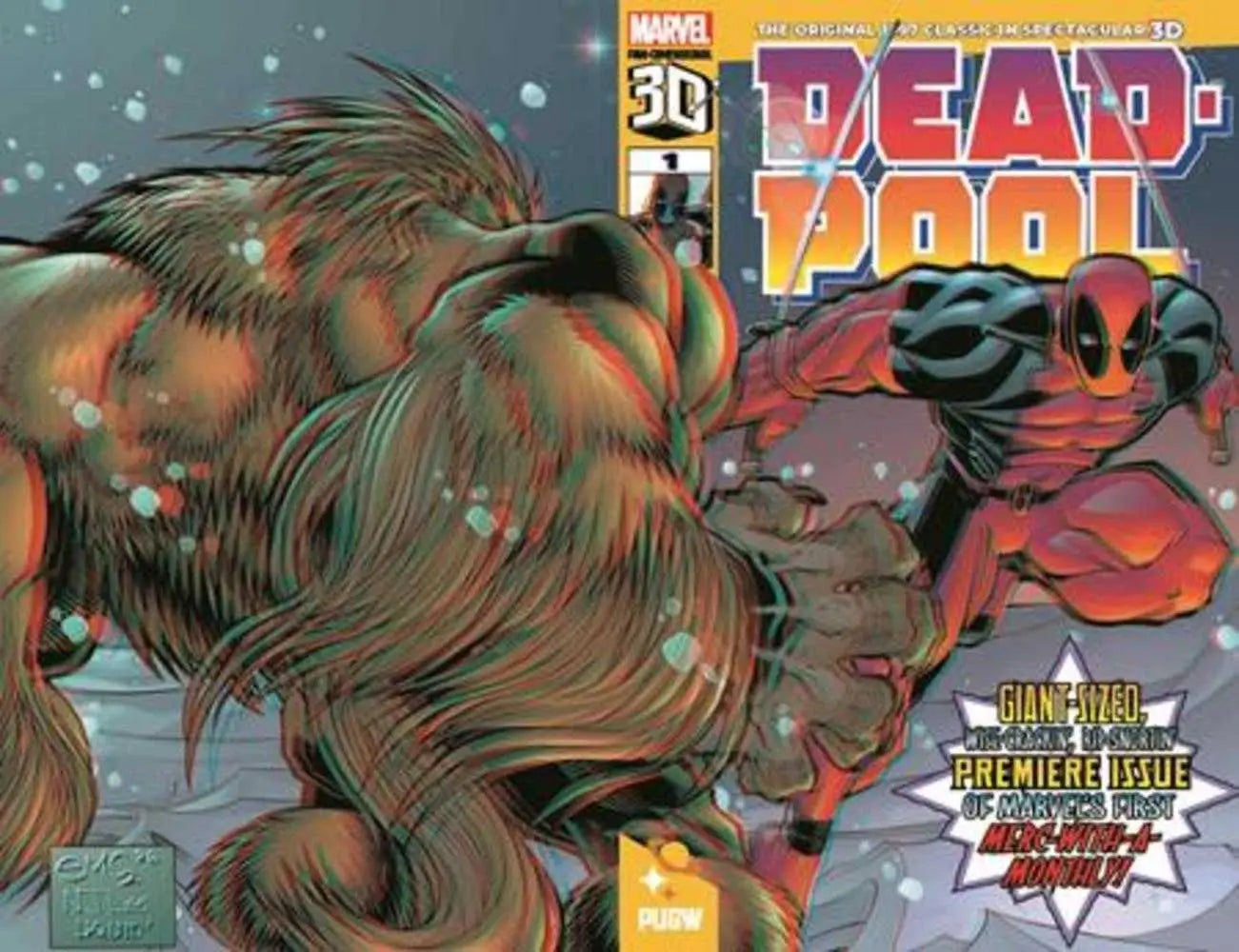 Deadpool #1 (1997) Pan Dimensional 3D Edition - Comic Book