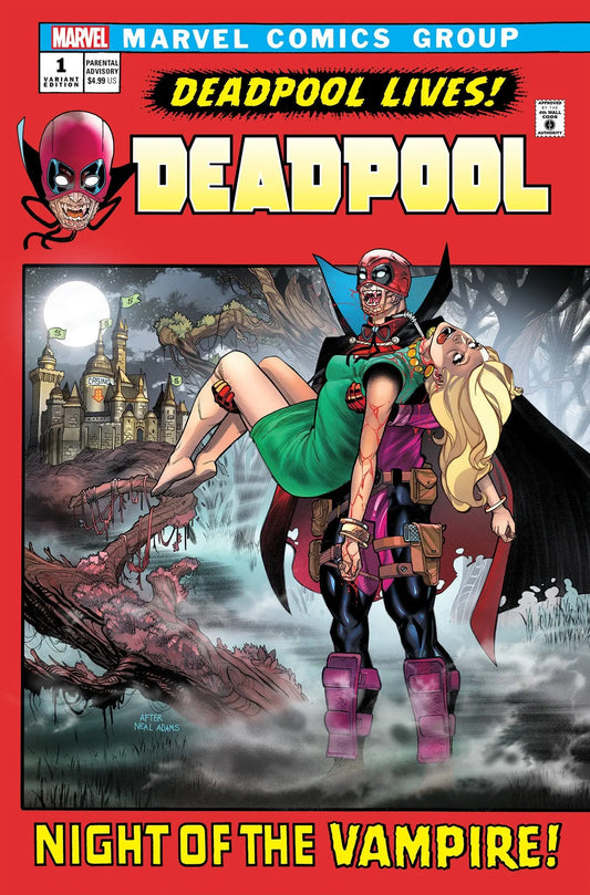 Deadpool #1 Javier Garron Vampire Variant - Comic Book