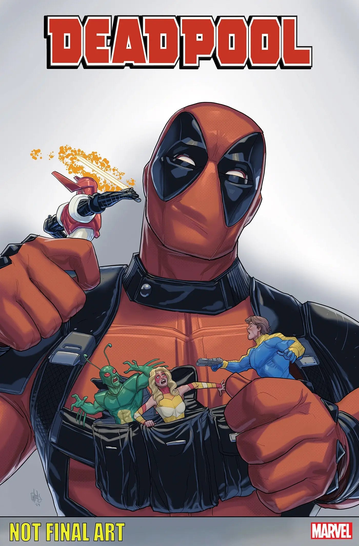 Deadpool #1 Peter Woods Micronauts Variant - Comic Book