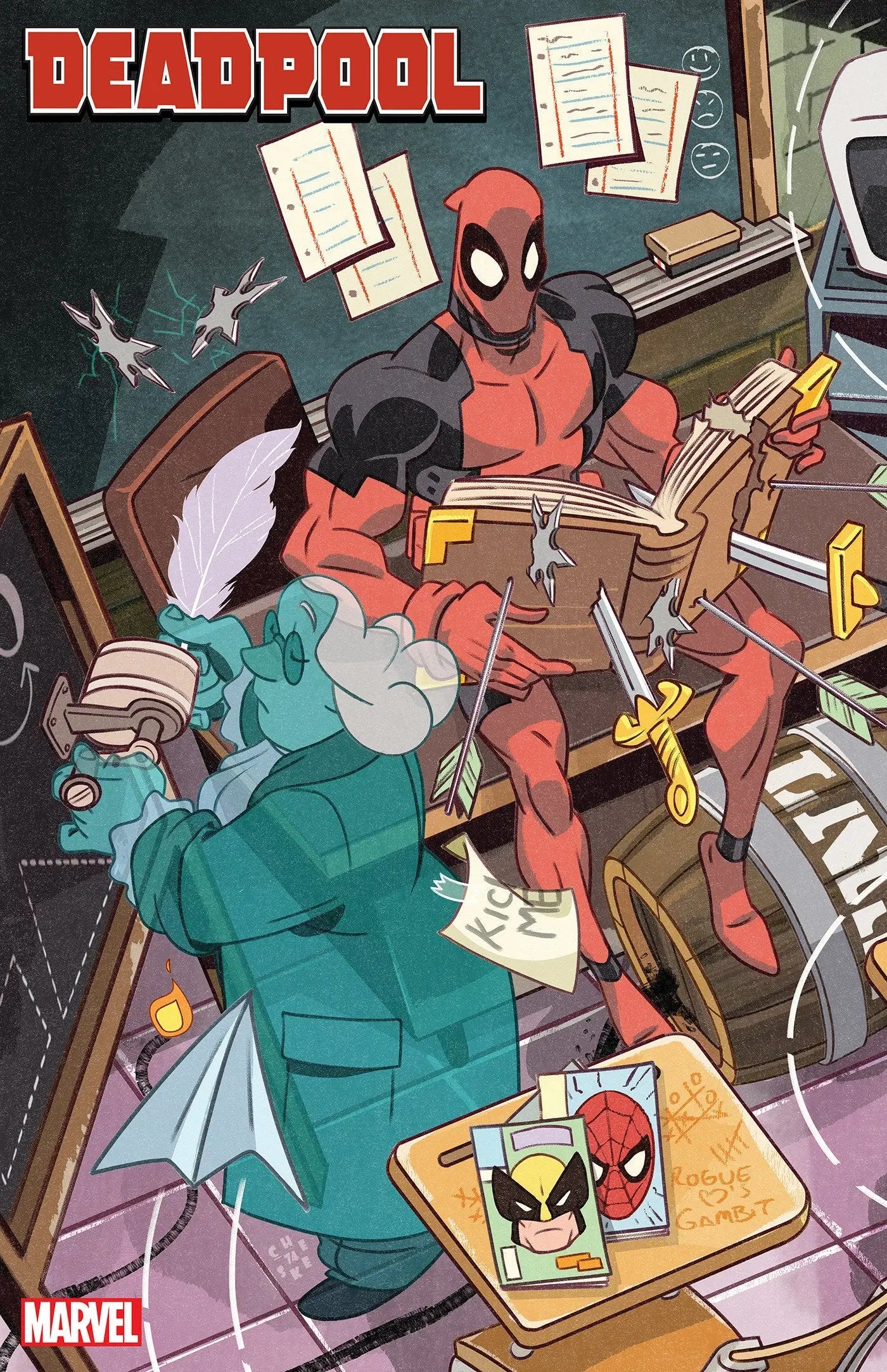 Deadpool #1 Sean Galloway Saturday Morning Connecting Variant - Comic Book