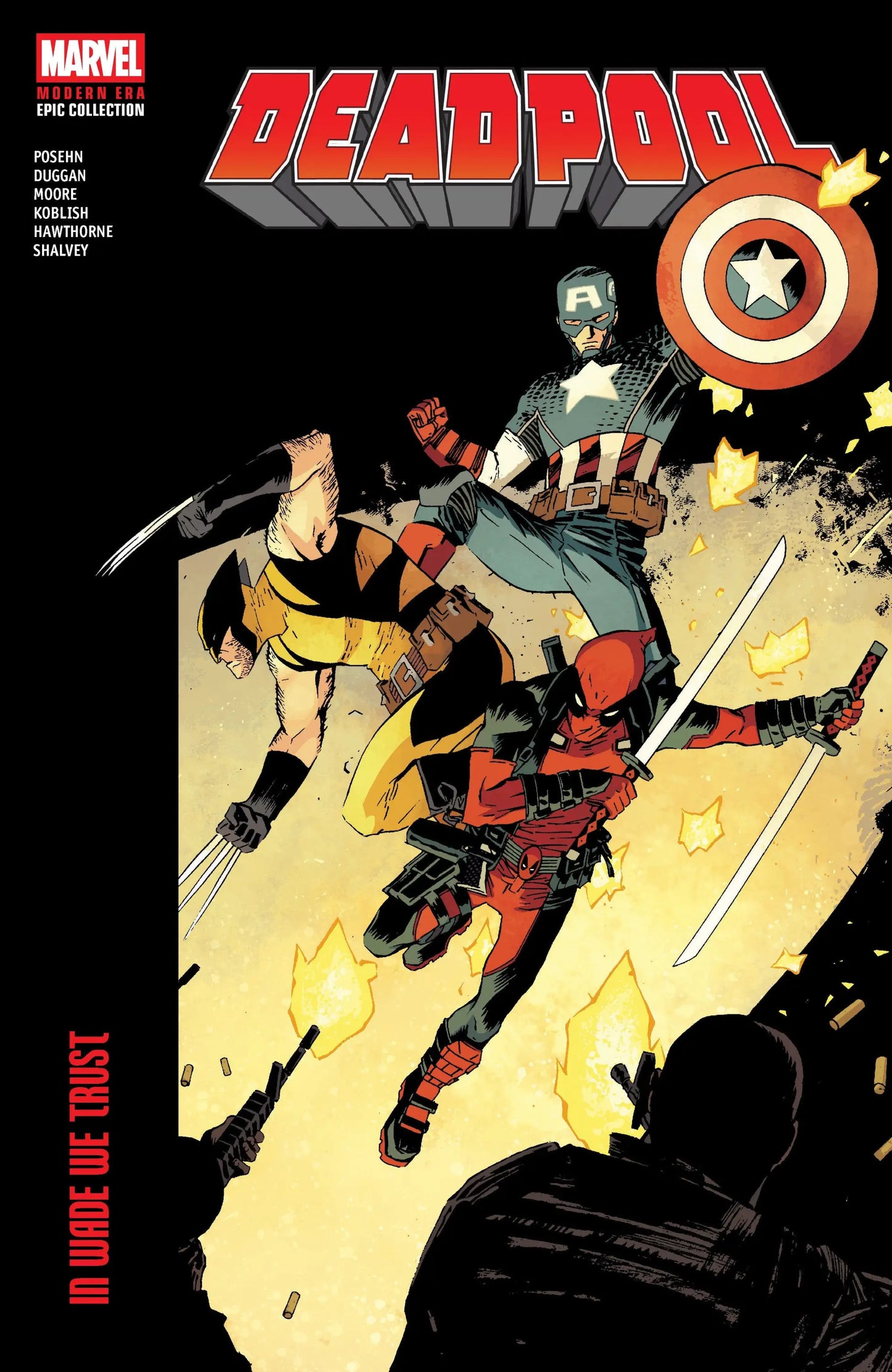Deadpool modern era comic book cover from Deadpool Modern Era Epic Collection in Wade We Trust