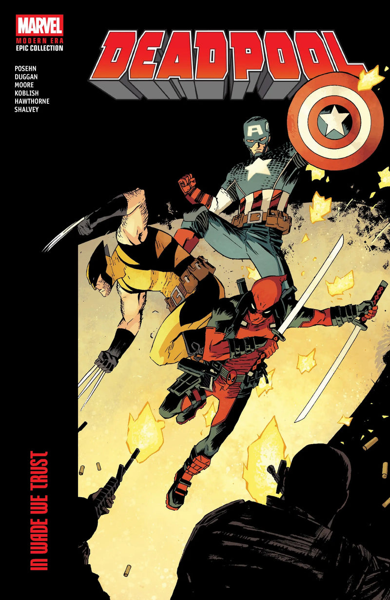 Deadpool modern era comic book cover from Deadpool Modern Era Epic Collection in Wade We Trust