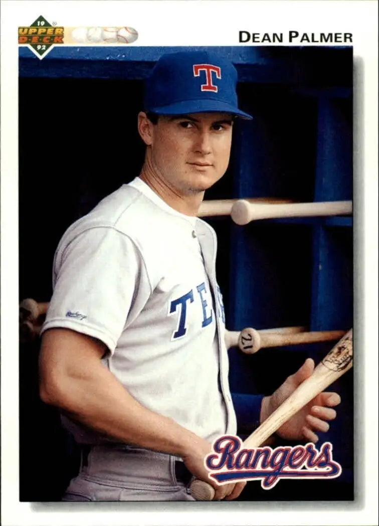 Dean Palmer 1992 Upper Deck MLB #465 Baseball Card Texas Rangers - Baseball Card Single