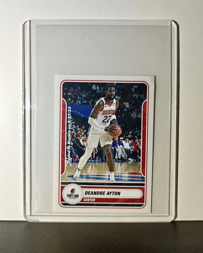 Deandre Ayton 2023-24 Panini NBA #446 Sticker Portland Trail Blazers
