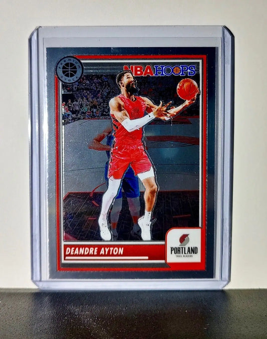 Deandre Ayton 2023-24 Panini Premium Stock NBA Hoops #11 Card Trail Blazers - Basketball Card Single