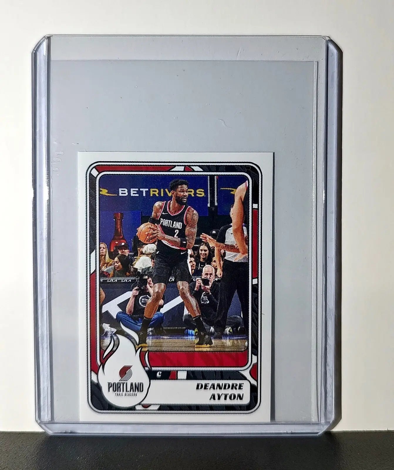 Deandre Ayton 2024-25 Panini NBA #437 Sticker Card Portland Trail Blazers - Basketball Card Single