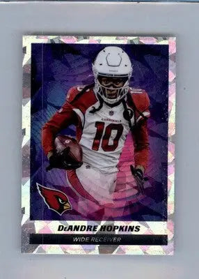 DeAndre Hopkins - 2021 Panini Stickers and Cards - #488 - Cracked Ice Football - Football Card Single