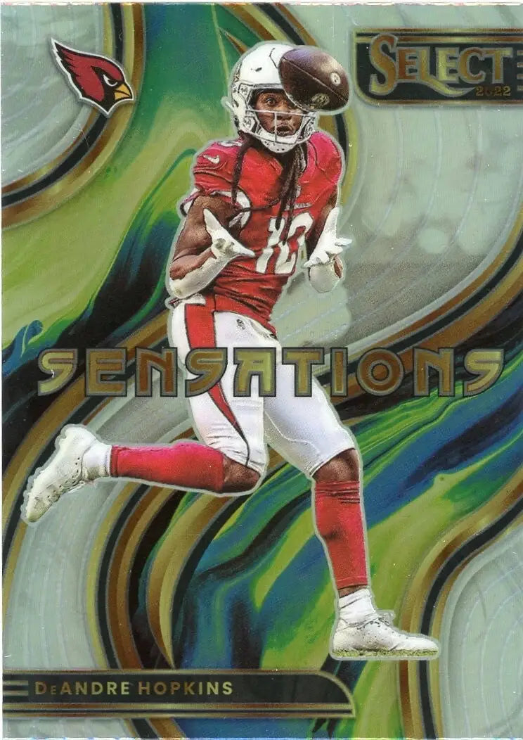 DeAndre Hopkins 2022 Panini Select Sensations #SEN-17 Arizona Cardinals Football - Football Card Single