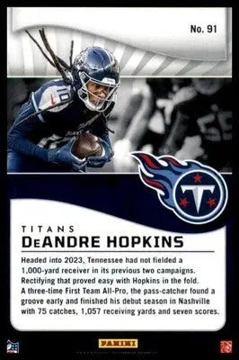 DeAndre Hopkins 2024 Panini Illusions Retail #91 Tennessee Titans - Football Card Single