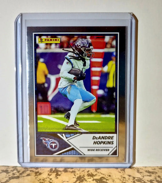 DeAndre Hopkins 2024 Panini NFL #64 Silver Foil Sticker Card Tennessee Titans - Football Card Single