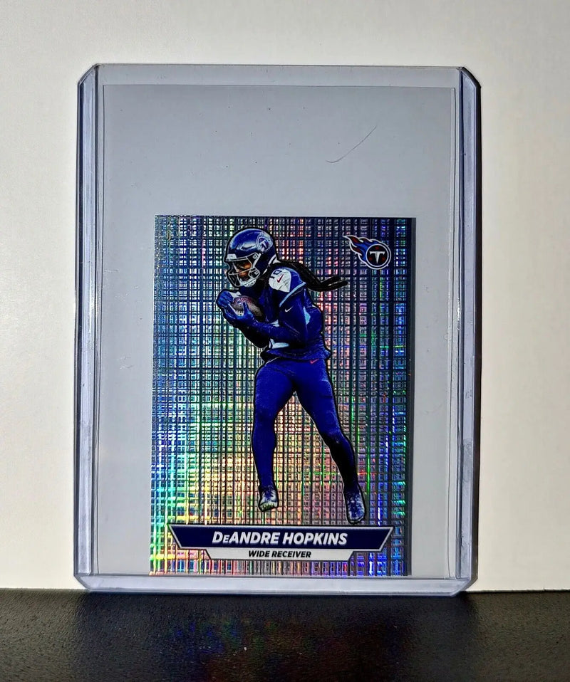 DeAndre Hopkins 2024 Panini NFL Sticker #218 Foil Tennessee Titans - Football Card Single