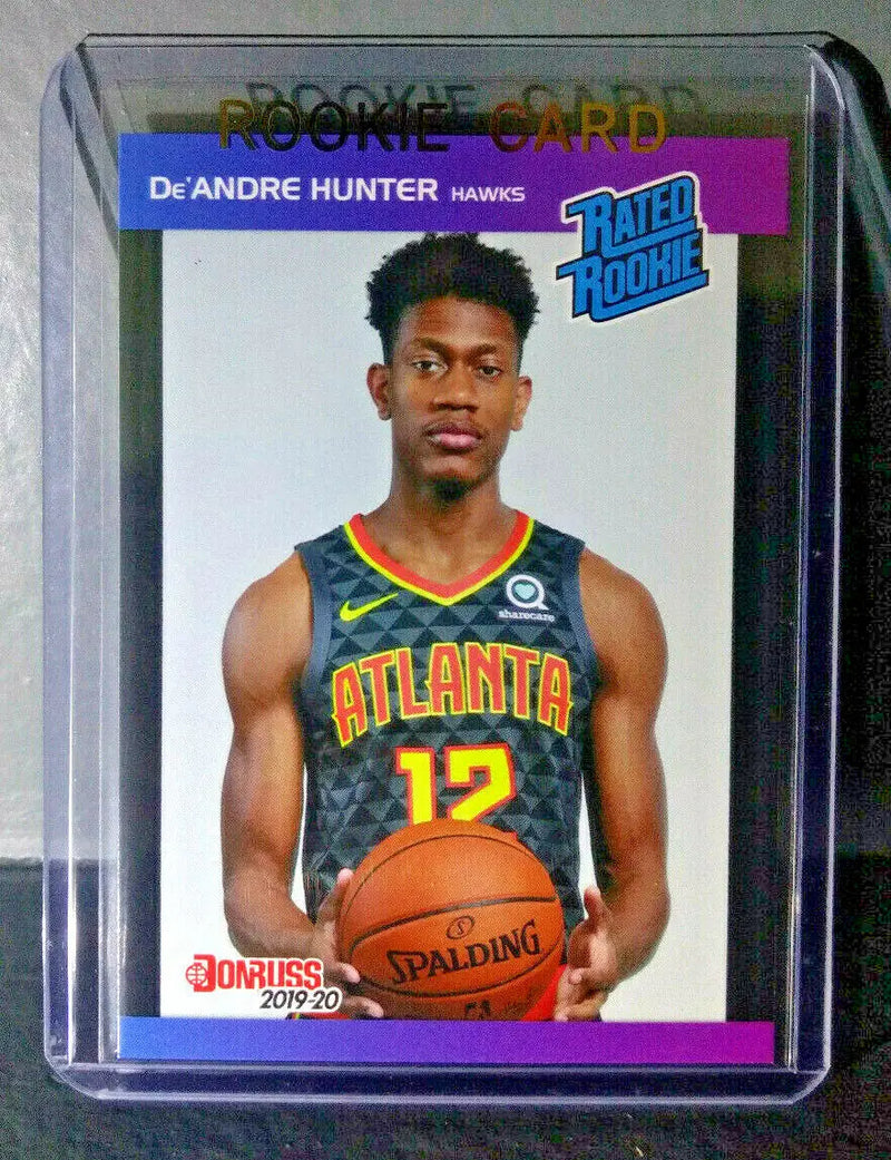 De’Andre Hunter 2019-2020 Panini NBA #4 Rated Rookie Retro Card 1/3431