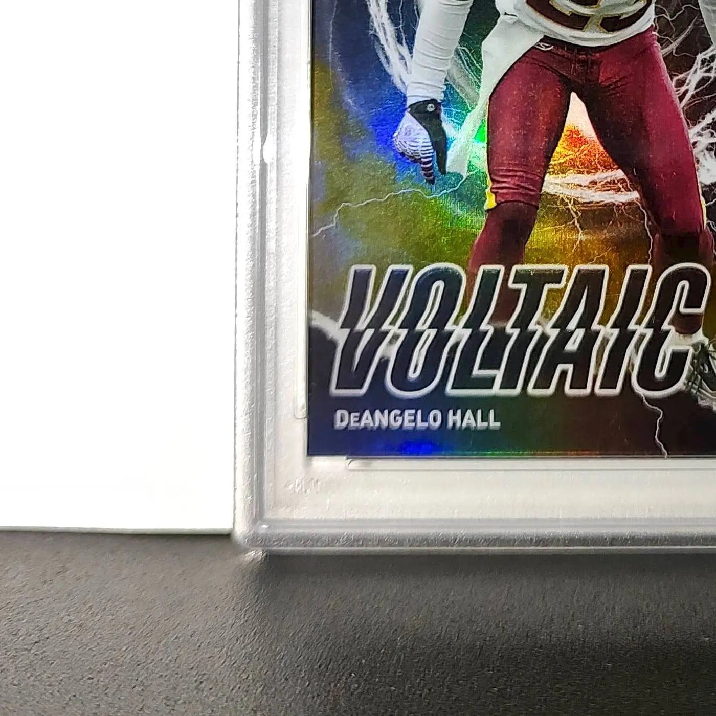 DeAngelo Hall 2023 Topps Resurgence Voltaic 29/50 Gold Power Surge PSA 10 Gem