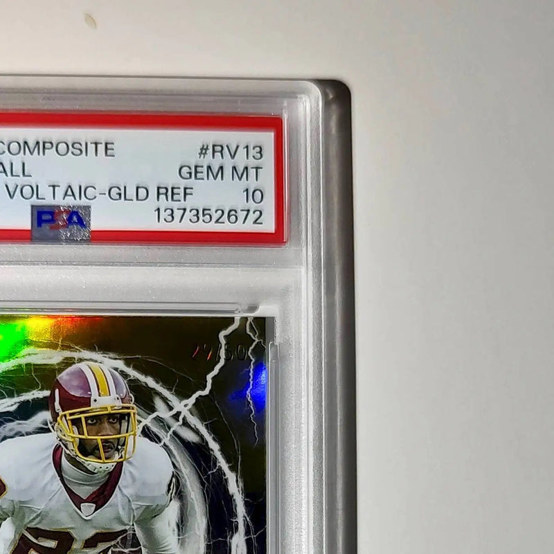 DeAngelo Hall 2023 Topps Resurgence Voltaic 29/50 Gold Power Surge PSA 10 Gem