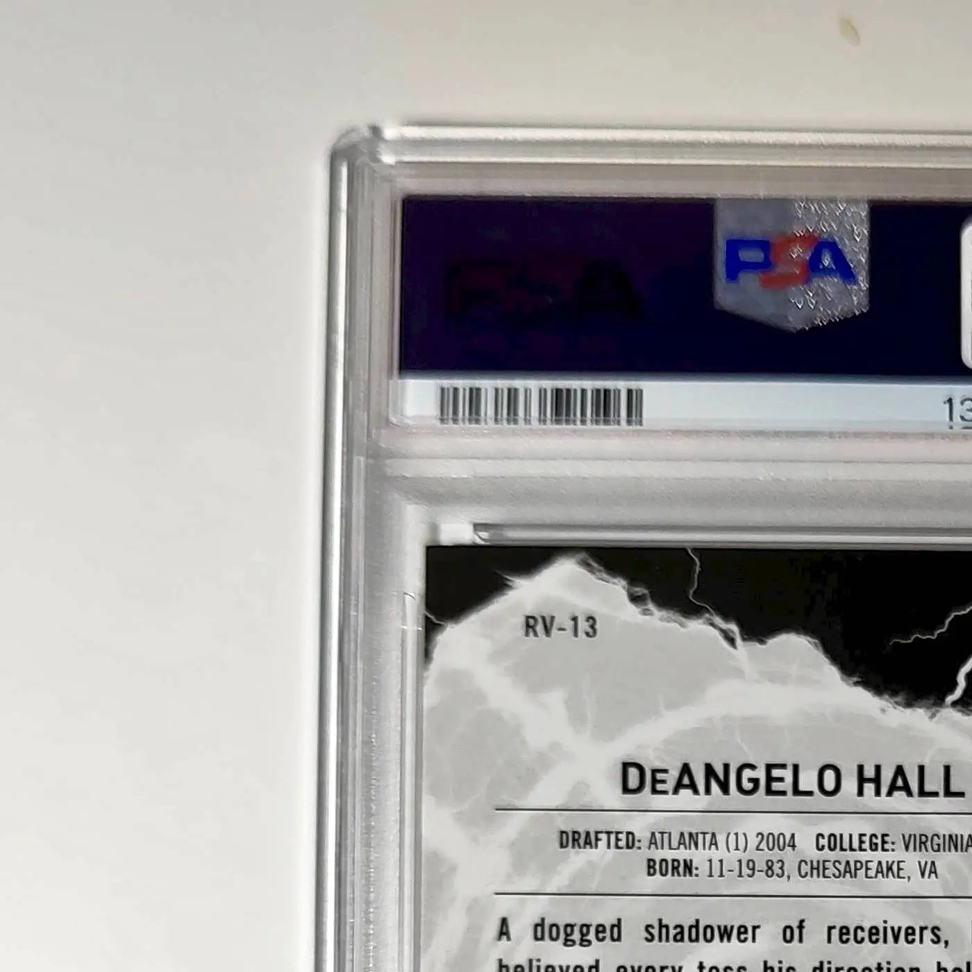 DeAngelo Hall 2023 Topps Resurgence Voltaic 29/50 Gold Power Surge PSA 10 Gem