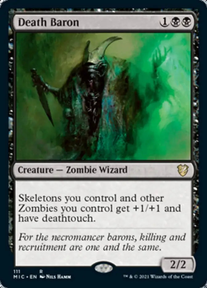 Death Baron [Innistrad: Midnight Hunt Commander] - Magic Card Single