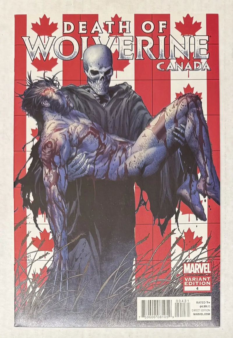 Death of Wolverine 1-4 Canada Cover Variants Collection - Comic Book