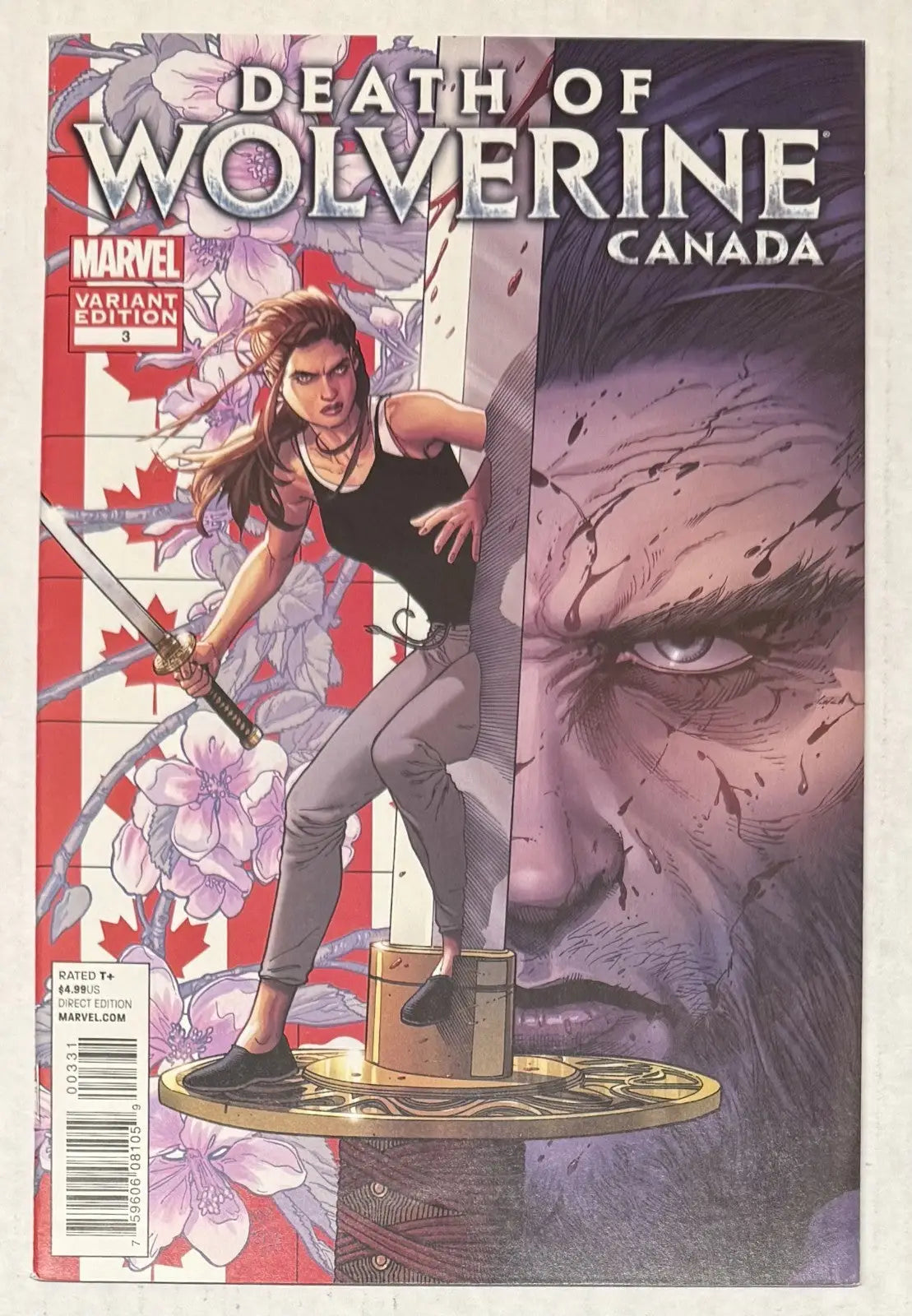 Death of Wolverine 1-4 Canada Cover Variants Collection - Comic Book