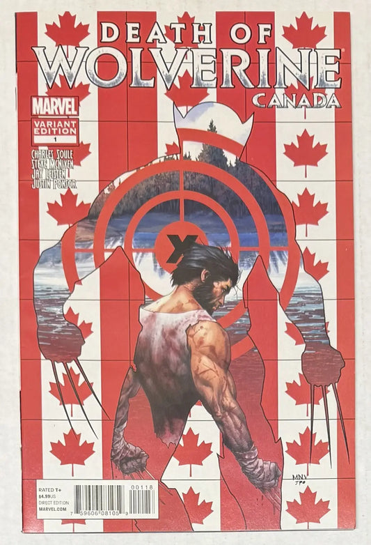 Death of Wolverine 1-4 Canada Cover Variants Collection - Comic Book