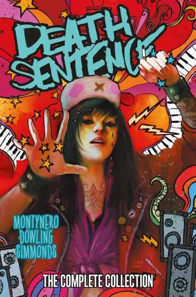 Comic book cover for Death Sentence The Complete Collection Hardcover featuring Martin Simmonds art