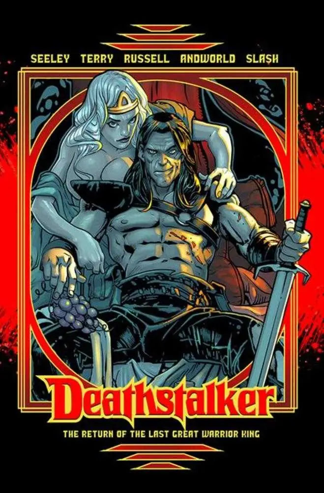 Deathstalker TPB Complete Series comic book cover for Deathstalker TPB series