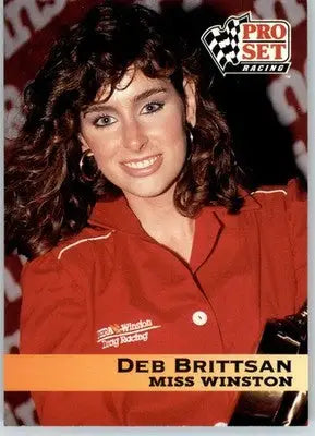 Deb Brittsan - 1992 Pro Set NHRA - #191 - Racing - Racing Card Single
