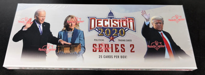 Decision 2020 Series 2 Election Political Factory Sealed Trading Card Box - Non-Sports Card Box